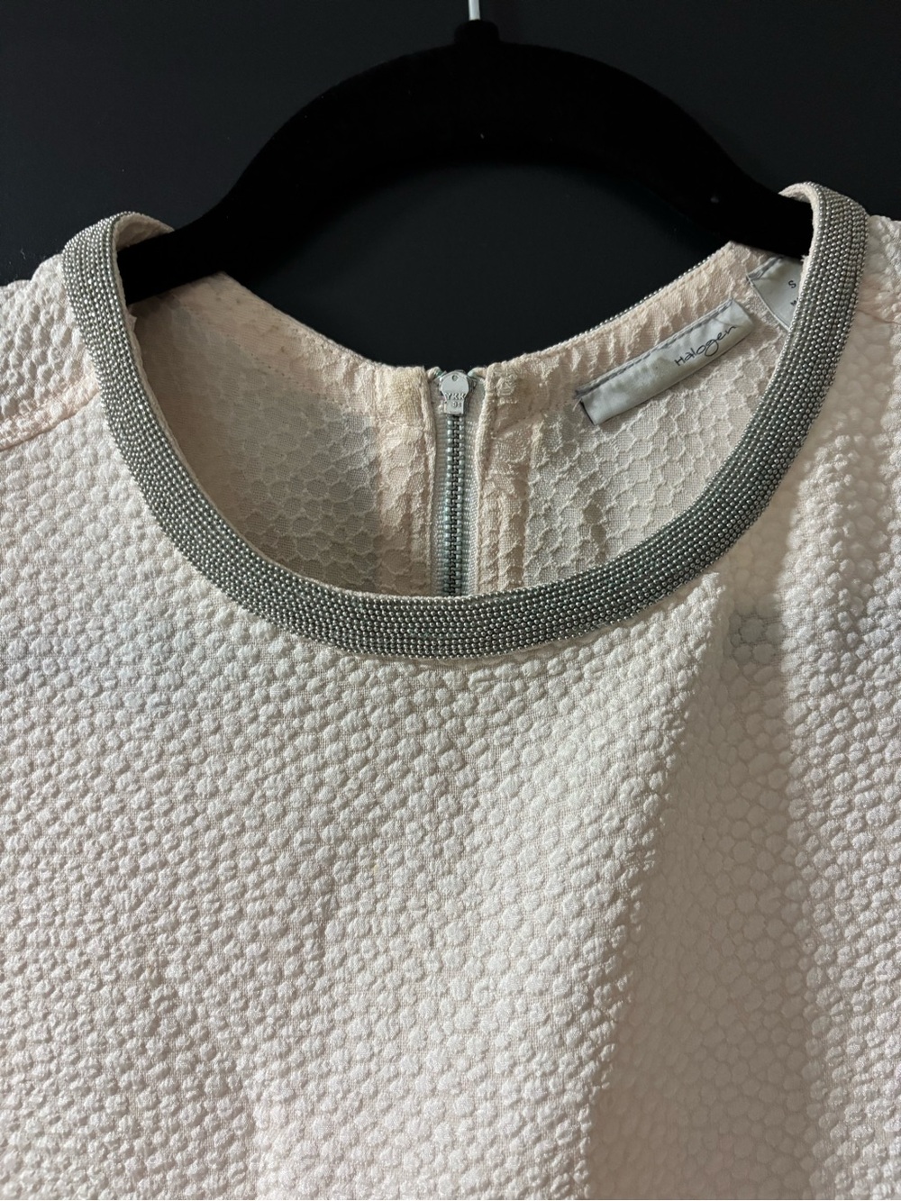 Halogen pale Pink Textured Sleeveless Shell Top - Picture 3 of 4
